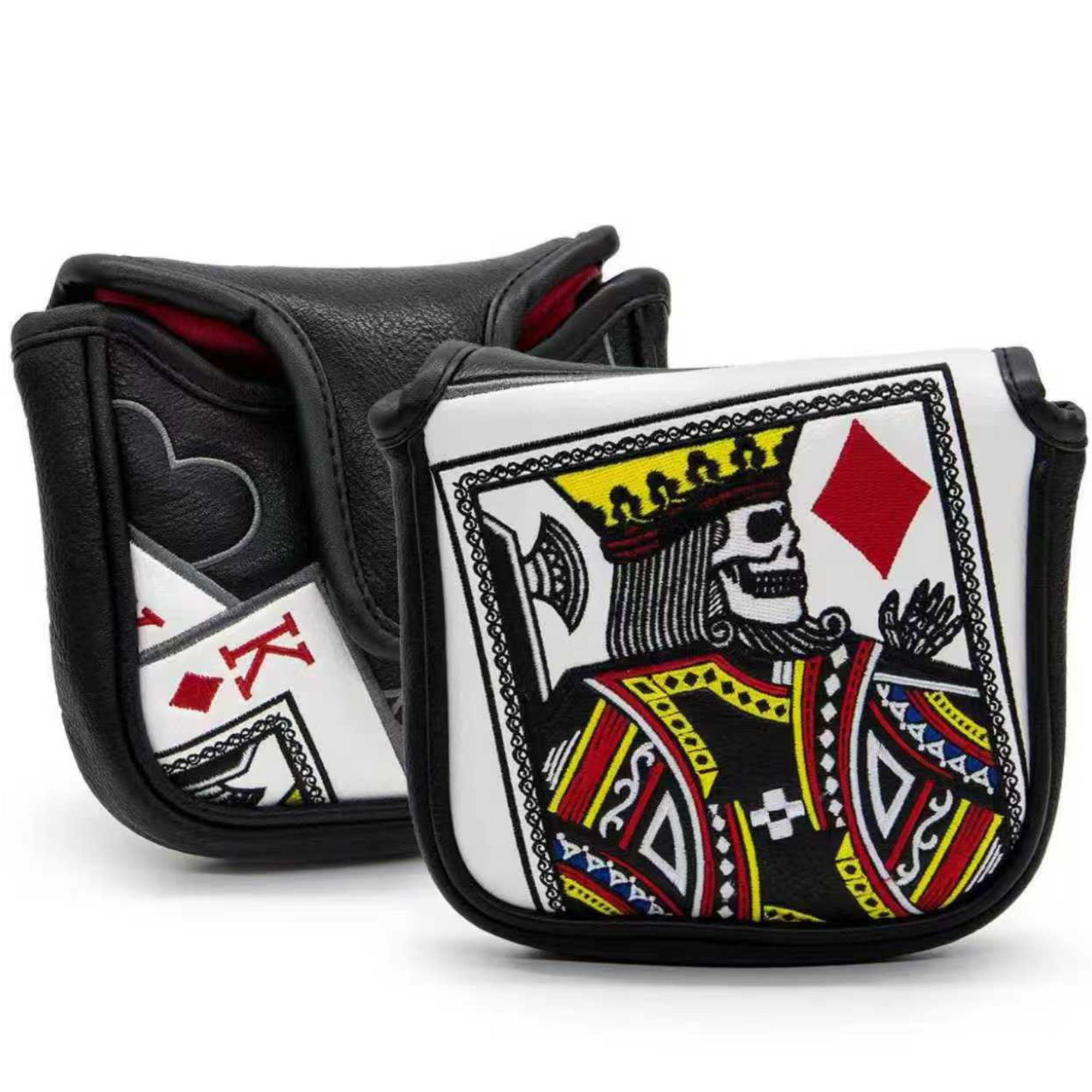 Golf Equipment And Accessories - King Of Hearts Embroidered Mallet Putter