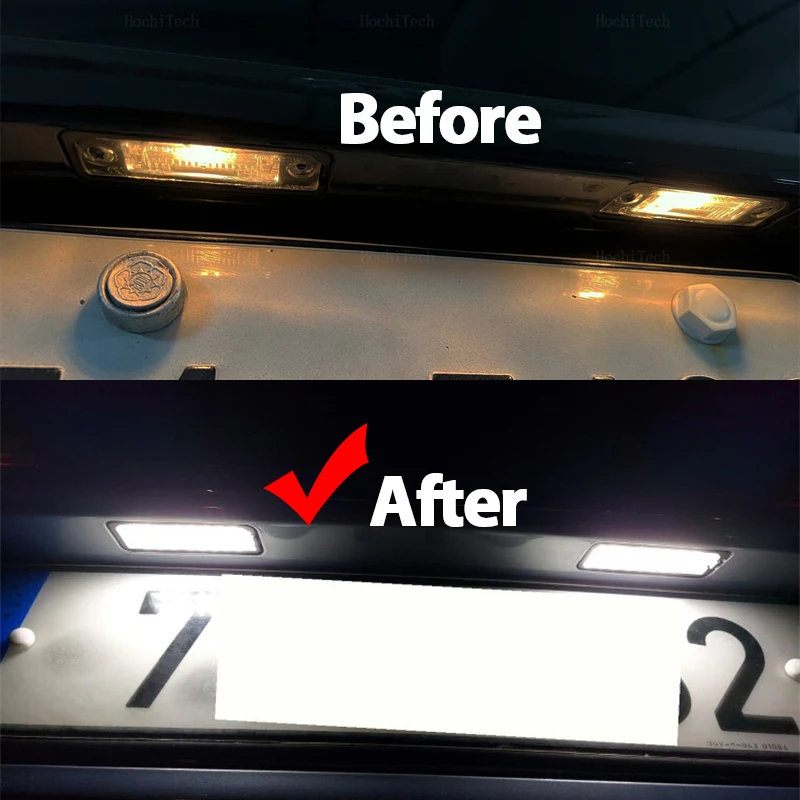 1pc 12V Car LED License Plate  - Golf Equipment And Accessories review and price